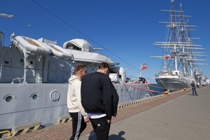 ORP Błyskawica destroyer, a Polish Navy vessel from World War II